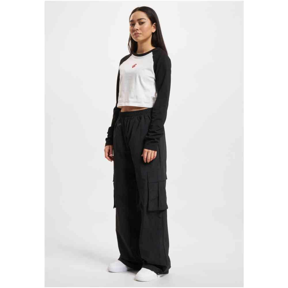 Rocawear - Contrast Longsleeve top - White/Black